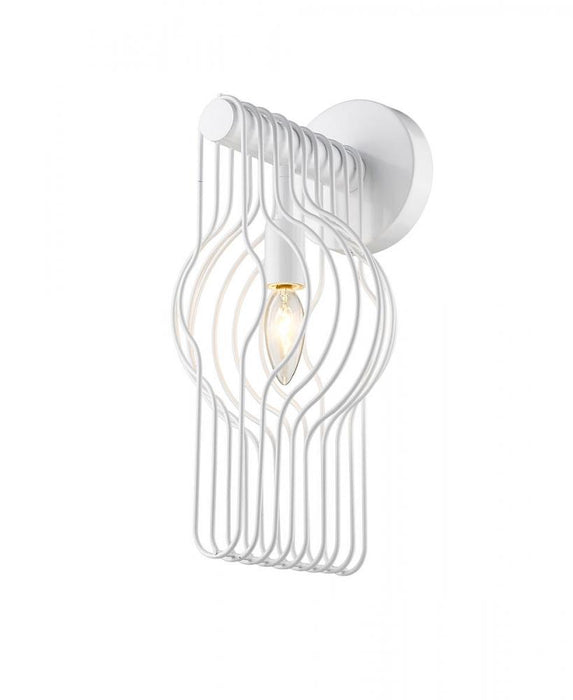 1 Light Wall Sconce | 801-1S-WH