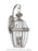 Generation Lighting Lancaster traditional 2-light outdoor exterior wall lantern sconce in antique brushed nickel silver