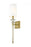 1 Light Wall Sconce | 804-1S-RB-WH