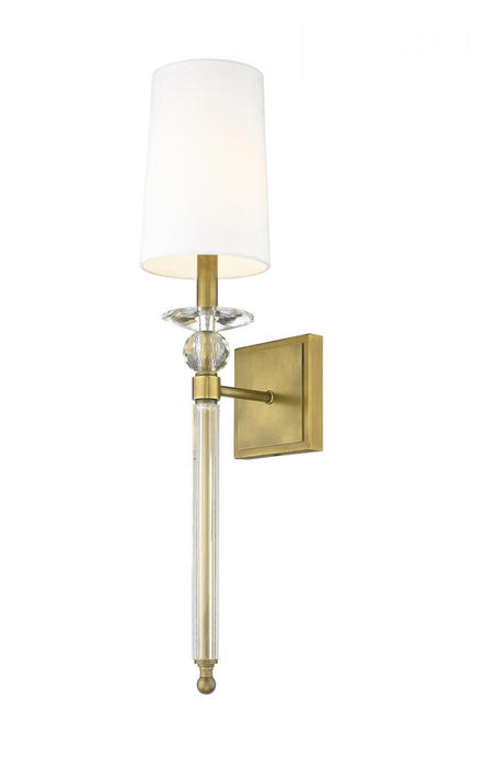 1 Light Wall Sconce | 804-1S-RB-WH