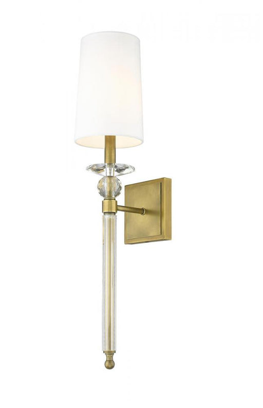 1 Light Wall Sconce | 804-1S-RB-WH