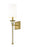 1 Light Wall Sconce | 805-1S-RB-WH