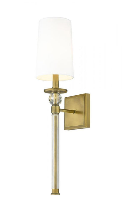 1 Light Wall Sconce | 805-1S-RB-WH