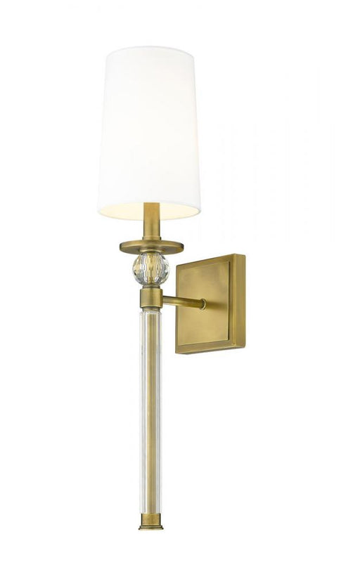 1 Light Wall Sconce | 805-1S-RB-WH