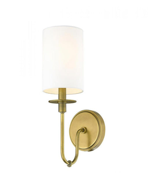 1 Light Wall Sconce | 809-1S-RB-WH
