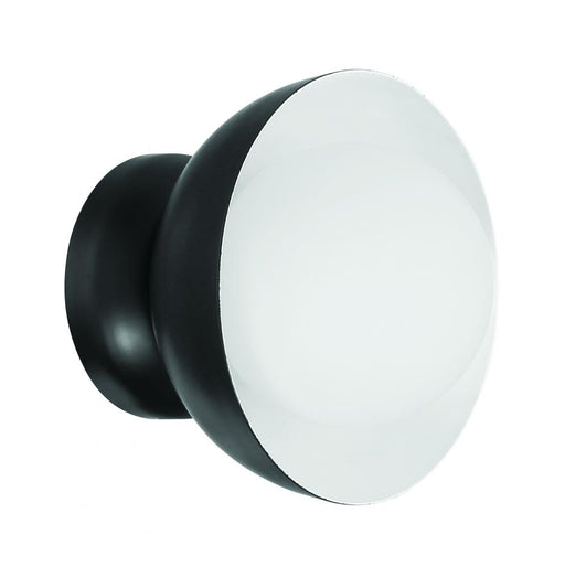 Craftmade Ventura Dome 1 Light Wall Sconce in Flat Black