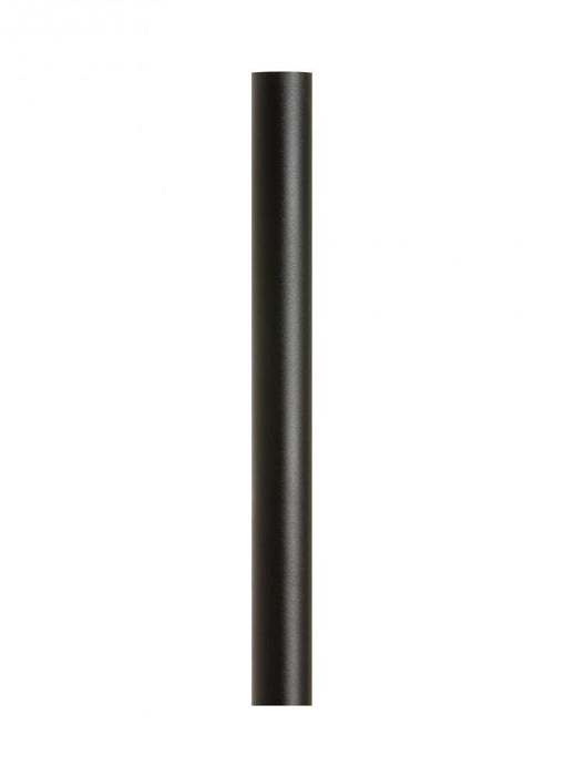 Outdoor Posts Traditional Outdoor Exterior Aluminum Post In Black Finish | 8101-12