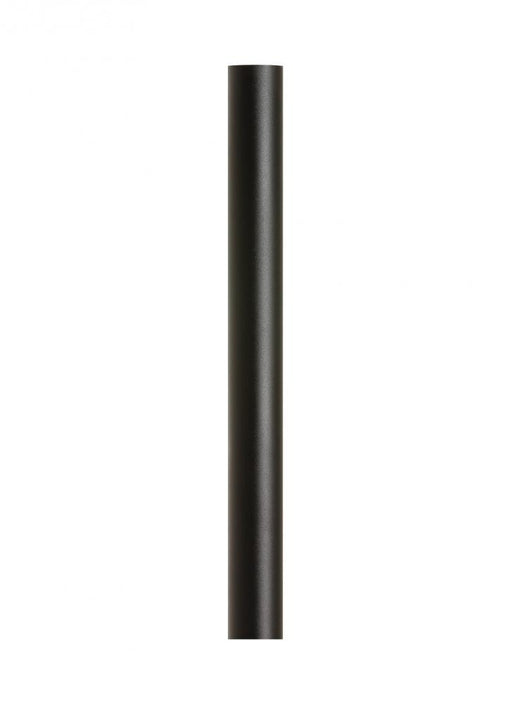 Outdoor Posts Traditional Outdoor Exterior Aluminum Post In Black Finish | 8101-12