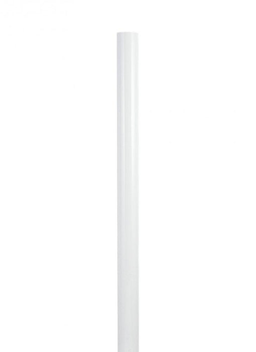 Generation Lighting Outdoor Posts traditional -light outdoor exterior steel post in white finish | 8102-15