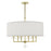 Crystorama Paxton 6 Light Aged Brass Chandelier