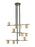 9 Light Chandelier | 814-9MB-OBR