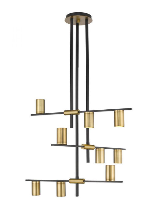 9 Light Chandelier | 814-9MB-OBR