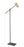 1 Light Floor Lamp | 814FL-MB-OBR