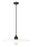 1 Light Pendant | 820P24-MB
