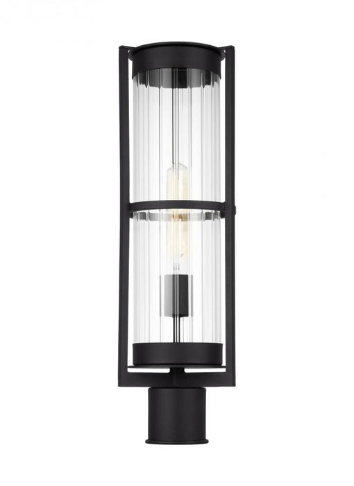 Alcona Transitional 1-light Led Outdoor Exterior Post Lantern In Black Finish | 8226701EN7-12