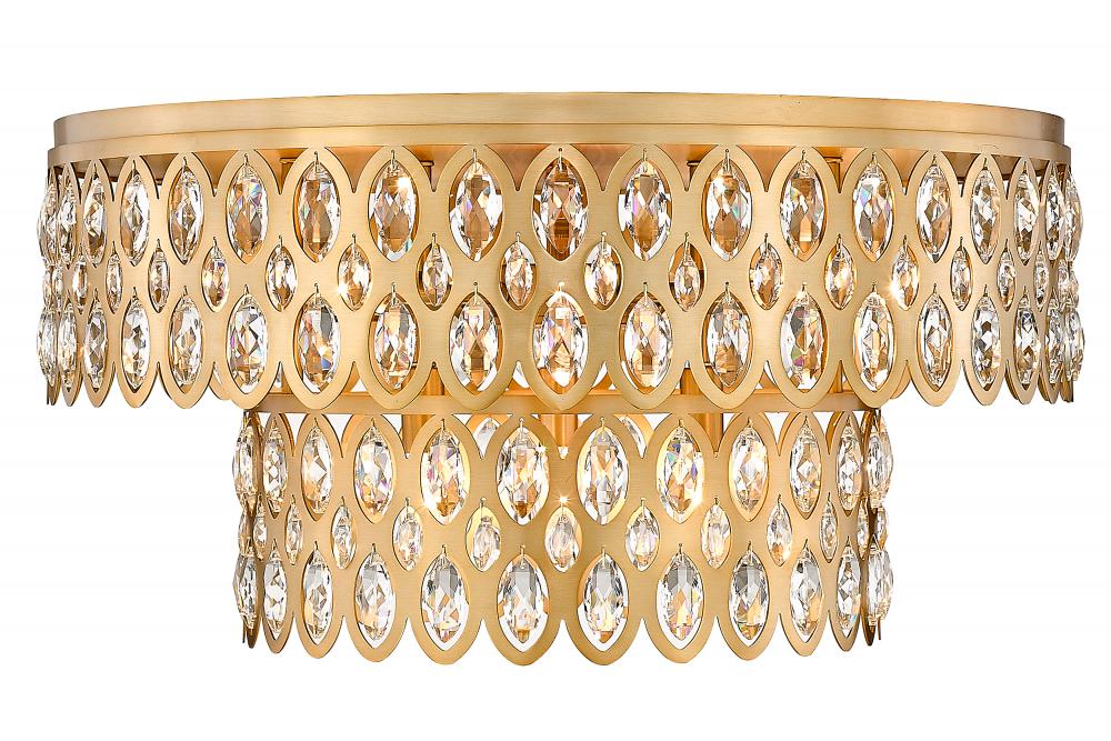 12 Light Flush Mount | 822F24-HB