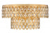 12 Light Flush Mount | 822F24-HB