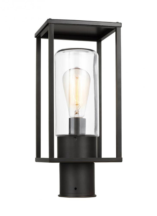 Vado Transitional 1-light Led Outdoor Exterior Post Lantern In Antique Bronze Finish With Clear Glas | 8231101EN7-71