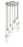 11 Light Chandelier | 824P-11R-BN