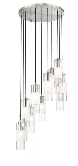 11 Light Chandelier | 824P-11R-BN