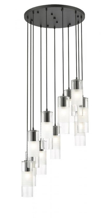 11 Light Chandelier | 824P-11R-MB