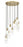 11 Light Chandelier | 824P-11R-MGLD