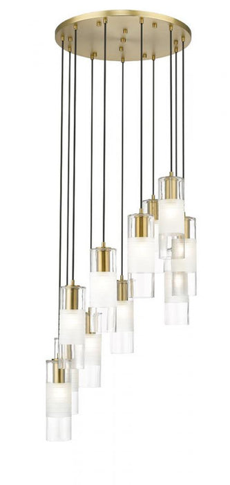11 Light Chandelier | 824P-11R-MGLD