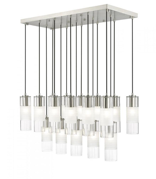 17 Light Linear Chandelier | 824P-17L-BN
