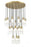 27 Light Chandelier | 824P-27R-MGLD