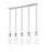 5 Light Linear Chandelier | 824P-5L-BN