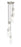 5 Light Chandelier | 824P-5R-BN