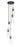 5 Light Chandelier | 824P-5R-MB
