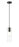 1 Light  Pendant | 824P-MB