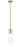 1 Light  Pendant | 824P-ROD-MGLD