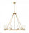 10 Light Chandelier | 826-10MGLD