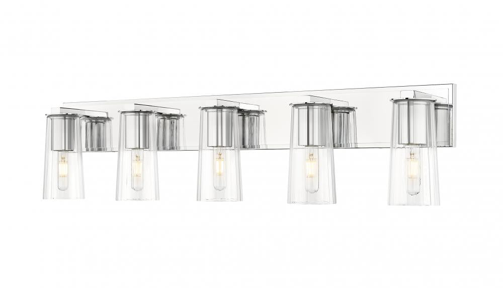 5 Light Vanity | 826-5V-CH