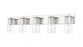 5 Light Vanity | 826-5V-CH