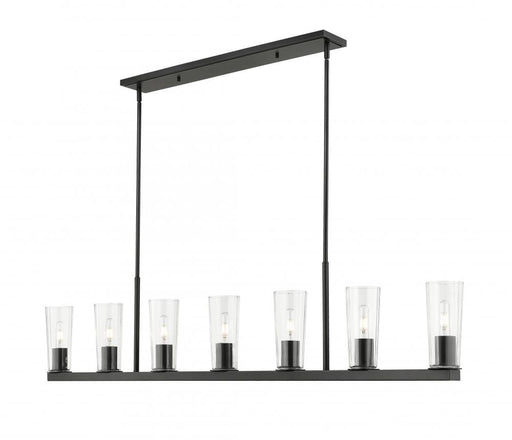 7 Light Linear Chandelier | 826-7L-MB