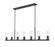 7 Light Linear Chandelier | 826-7L-MB