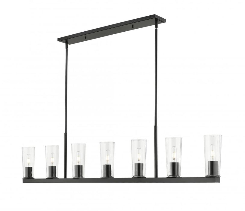 7 Light Linear Chandelier | 826-7L-MB