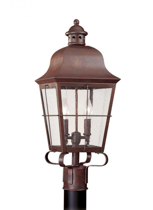 Chatham Two Light Outdoor Post Lantern | 8262-44