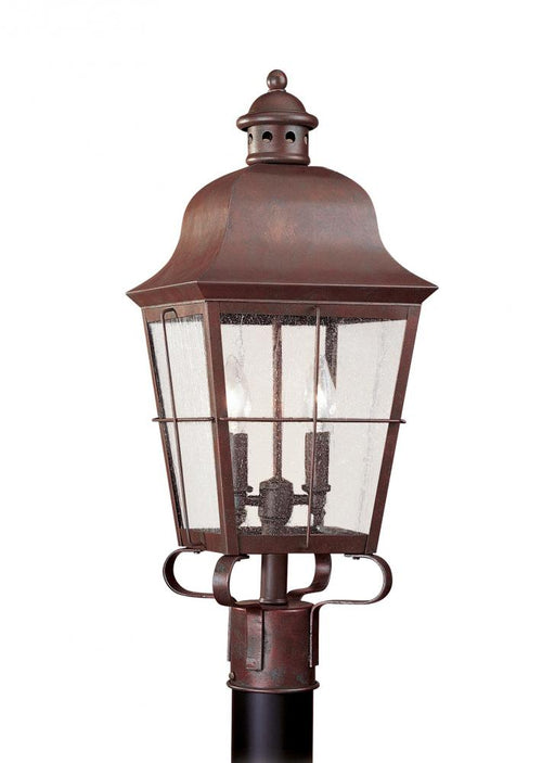 Chatham Two Light Outdoor Post Lantern | 8262-44
