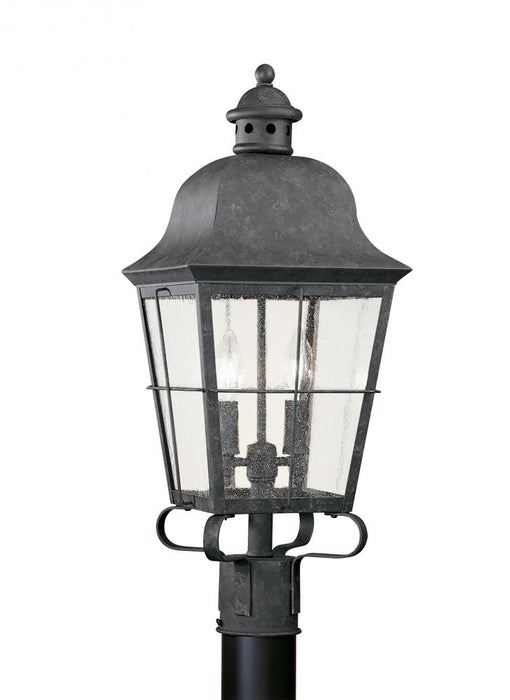 Chatham Two Light Outdoor Post Lantern | 8262-46