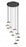 11 Light Chandelier | 827P6-11R-MB-LED