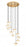 11 Light Chandelier | 827P6-11R-MGLD-LED