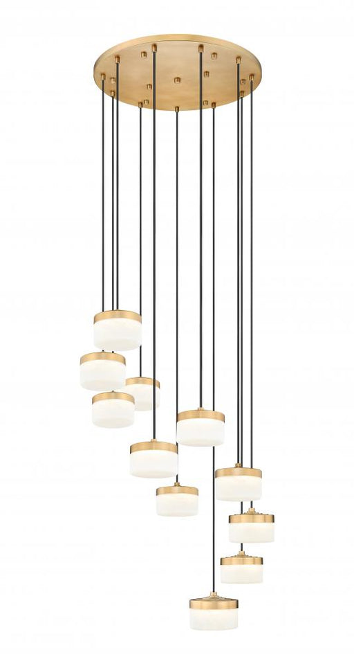 11 Light Chandelier | 827P6-11R-MGLD-LED