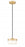 1 Light Pendant | 827P6-MGLD-LED