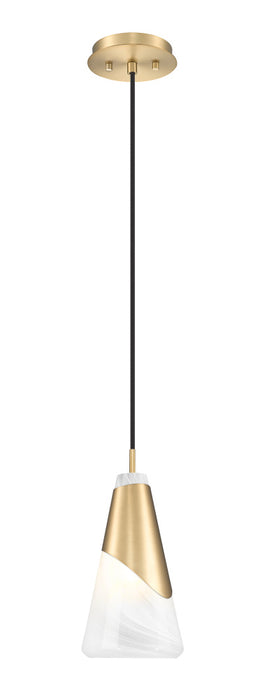 1 Light Pendant | 828P6-MGLD