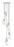 5 Light Chandelier | 828P7-5R-BN