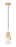 1 Light Pendant | 828P7-MGLD